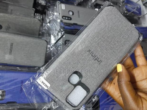 Infinix Smart 5 Soft Canvas Shockproof Back Cover Case - thumbnail 2