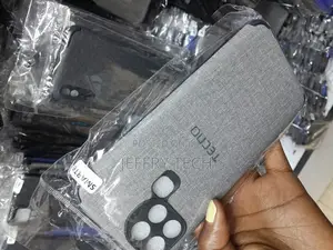 Fashionury Canvas Back Cover for Infinix Smart 6