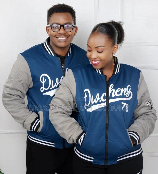 Couple Goals Unisex Collage Jacket - main view