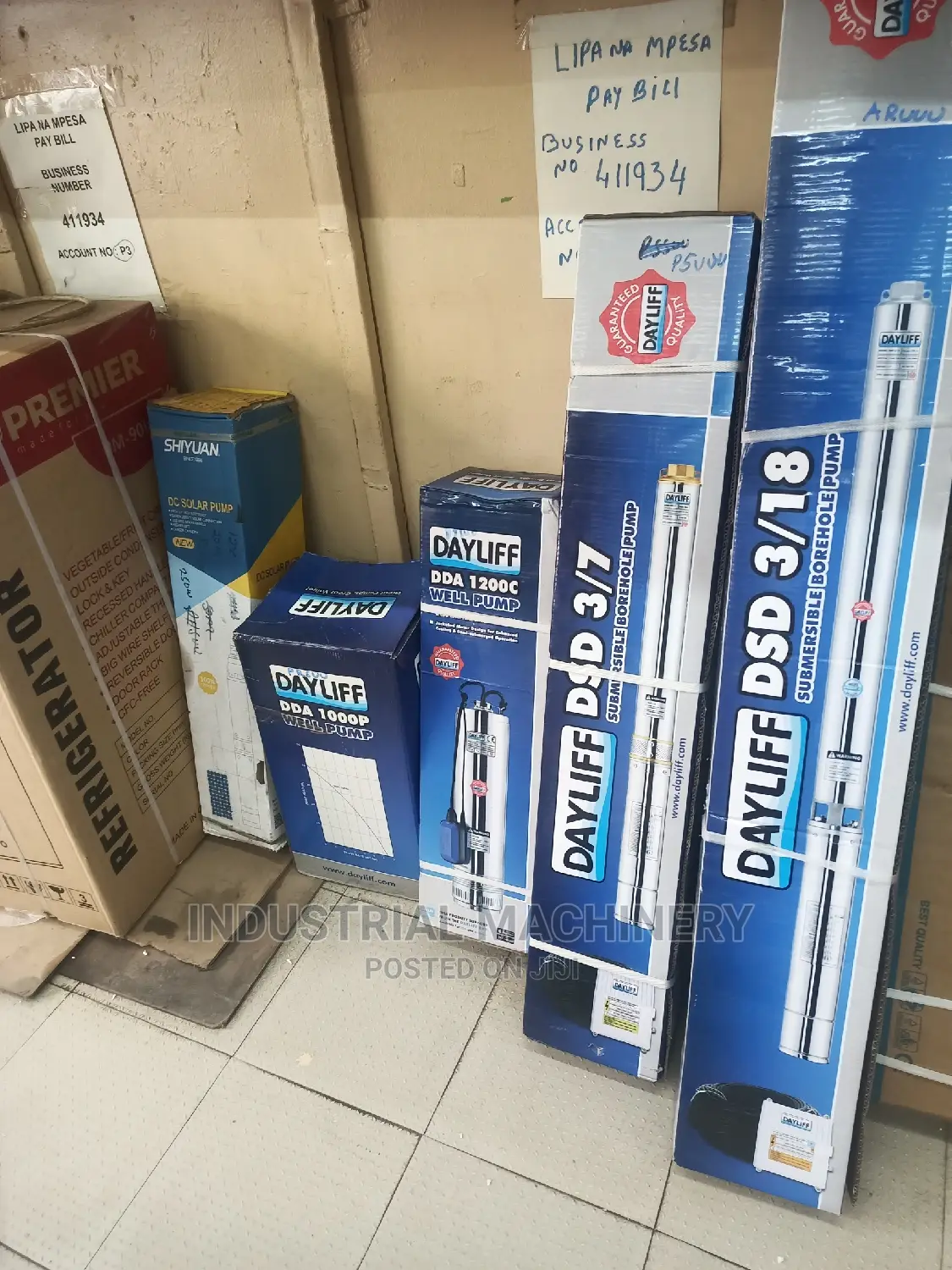 Dayliff Submersible Pump 0.5hp