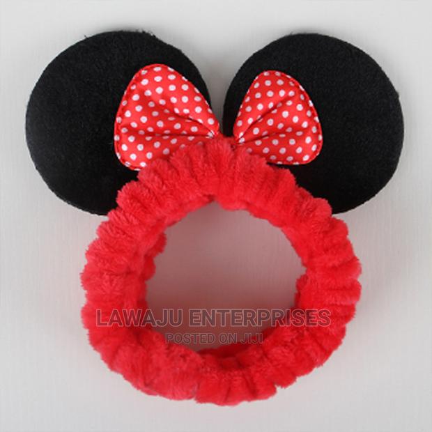 Mickey Mouse Headbands Red, White Black - thumbnail 3