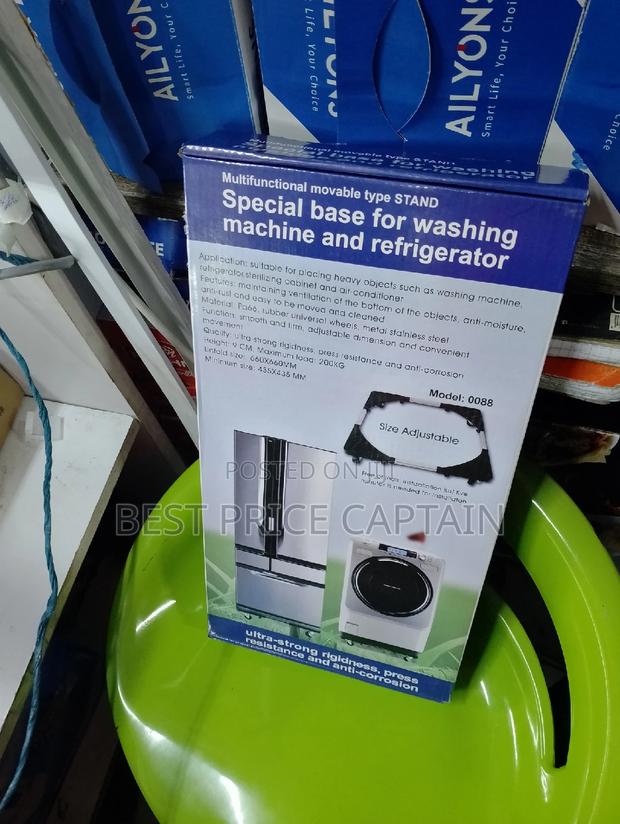 Fridge and Washing Machine Stand - main view