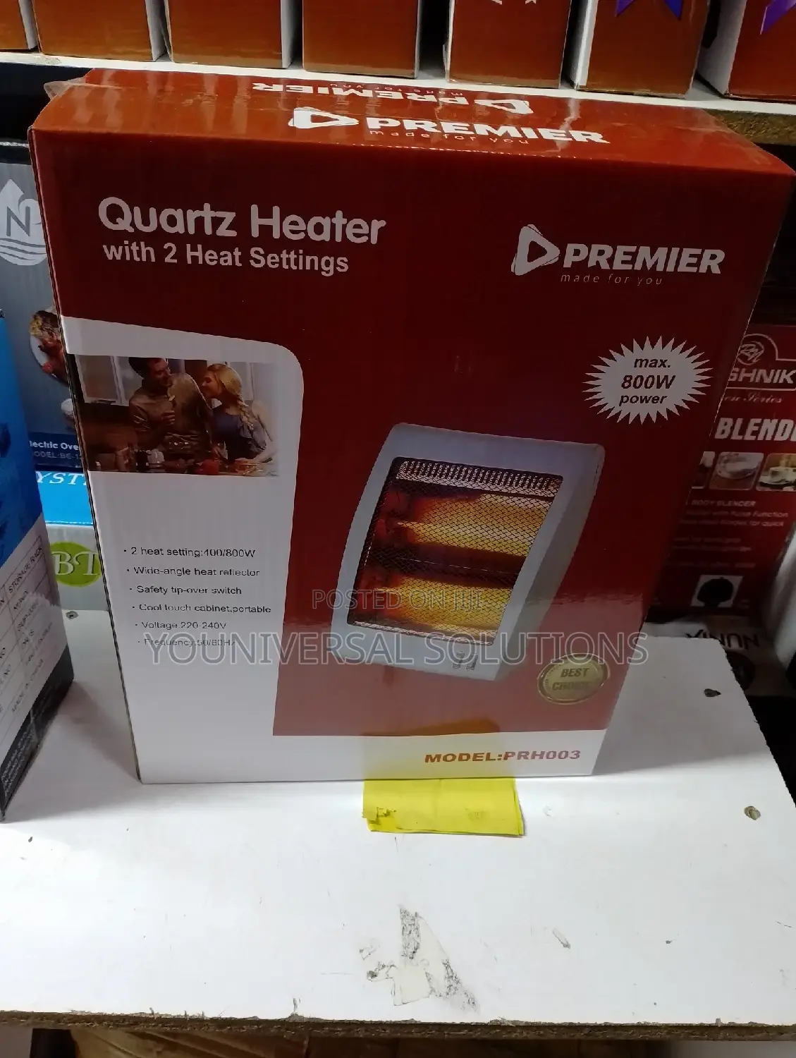 800w Premier Room Heater