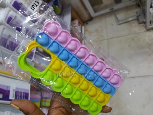 Back Cover for Apple iPhone 13 Push Pop It Rainbow Bubble - thumbnail 3