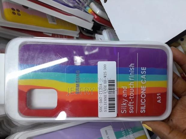 Rainbow Printed Back Cover Case for Samsung Galaxy A31 Back