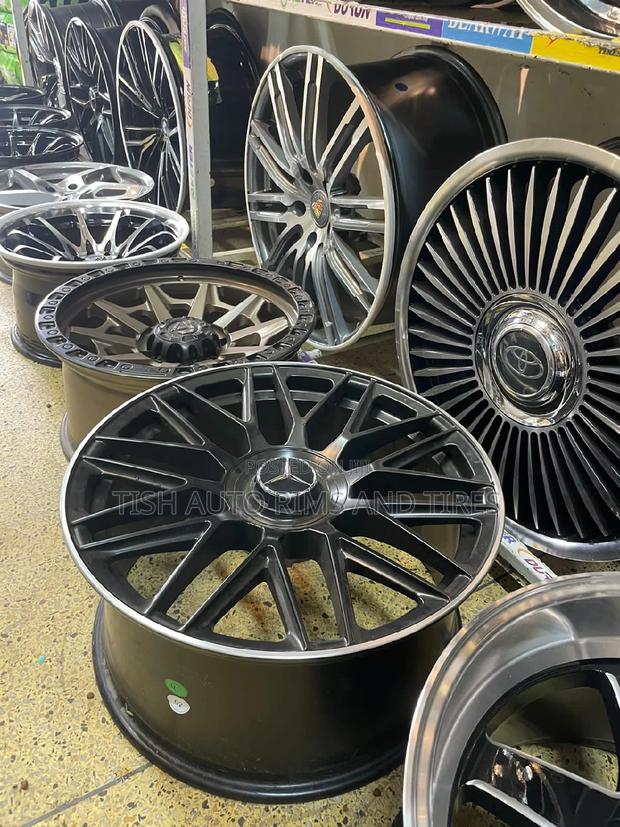 Black Mercedes Benz 19 Inch Rims Set