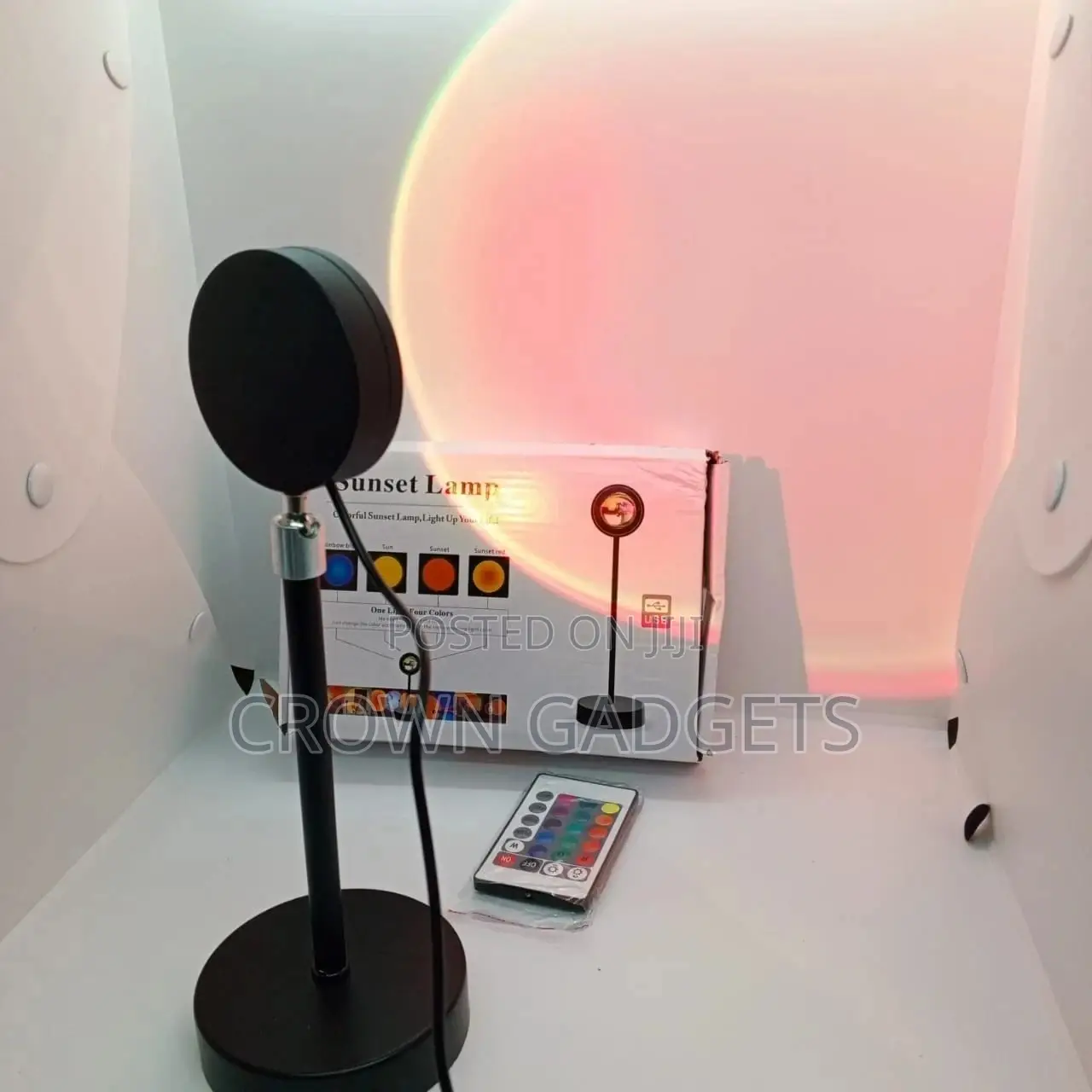 Sunset Lamp - LED Sunset Projection Lamp With Remote Control