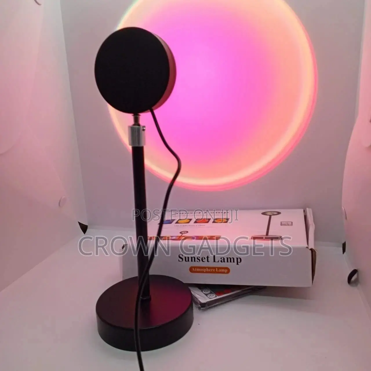 RGB Sunset Projection Lamp, for Home