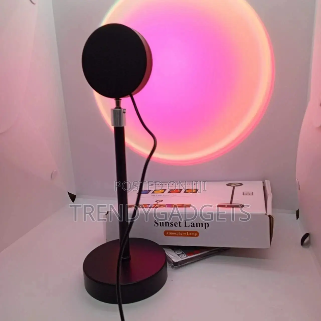 RGB Sunset Projection Lamp, for Home