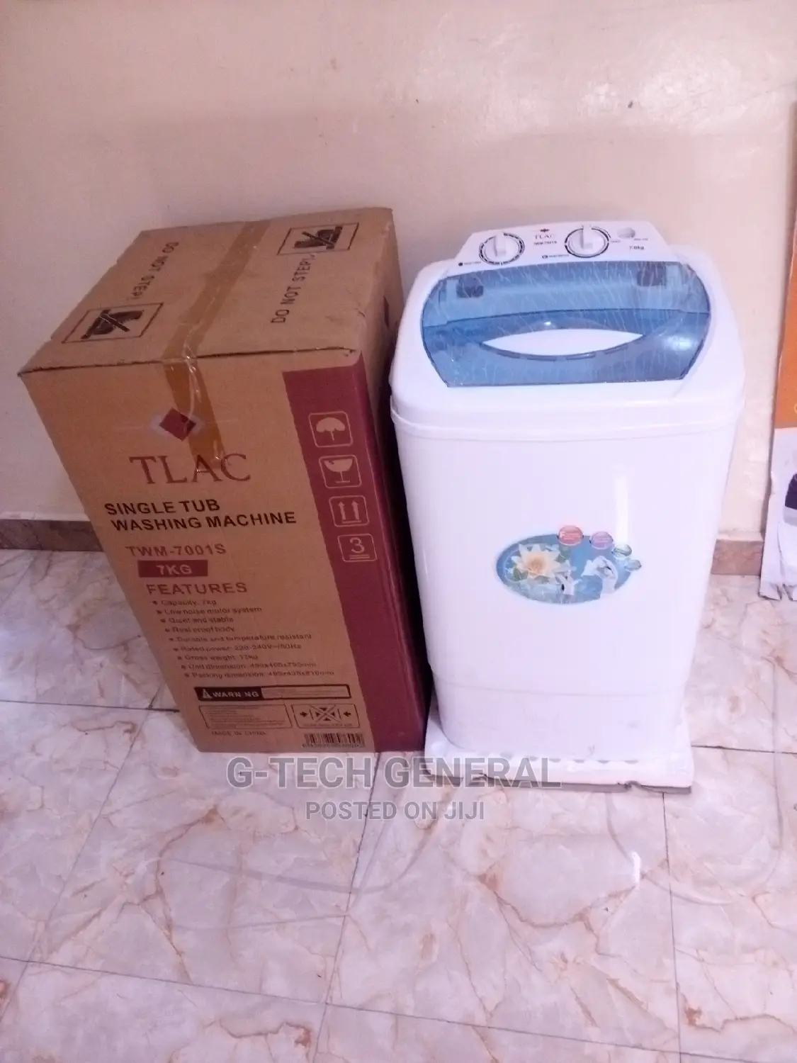 Single Tub Top Load 7kg Washing Machine