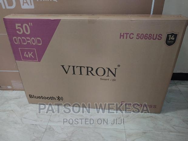 Vitron 50 Inch Frameless Uhd Smart Android Tv Bluetooth - thumbnail 3