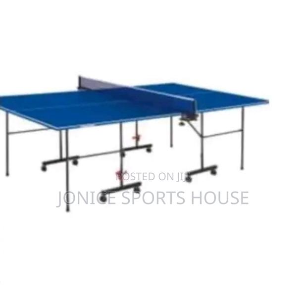 Table Tennis Table With Foldable Wheel - main view