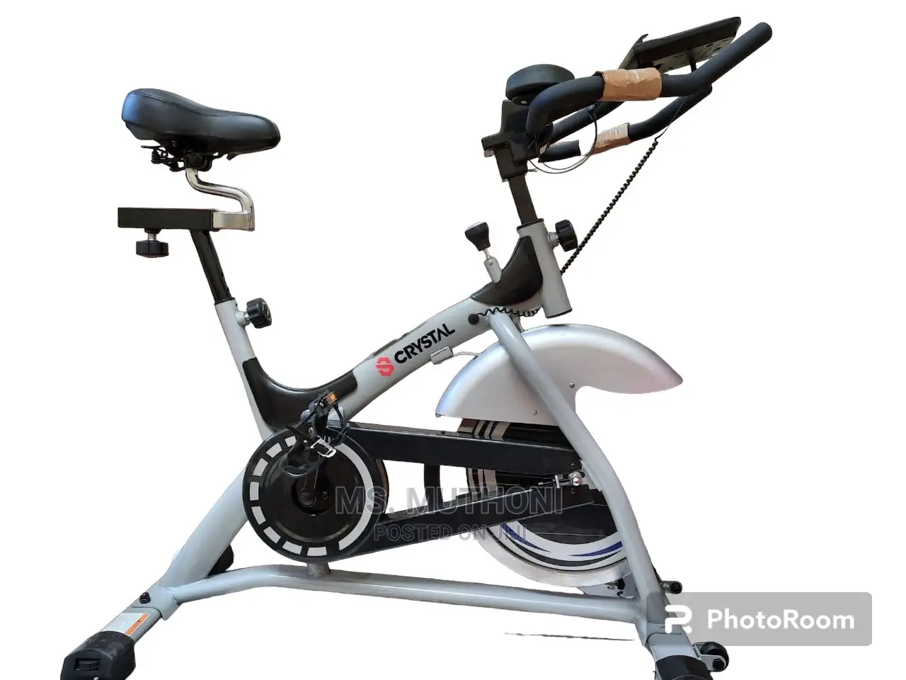 *Modern Improved Crystal Spin Bike With Shock Absorber