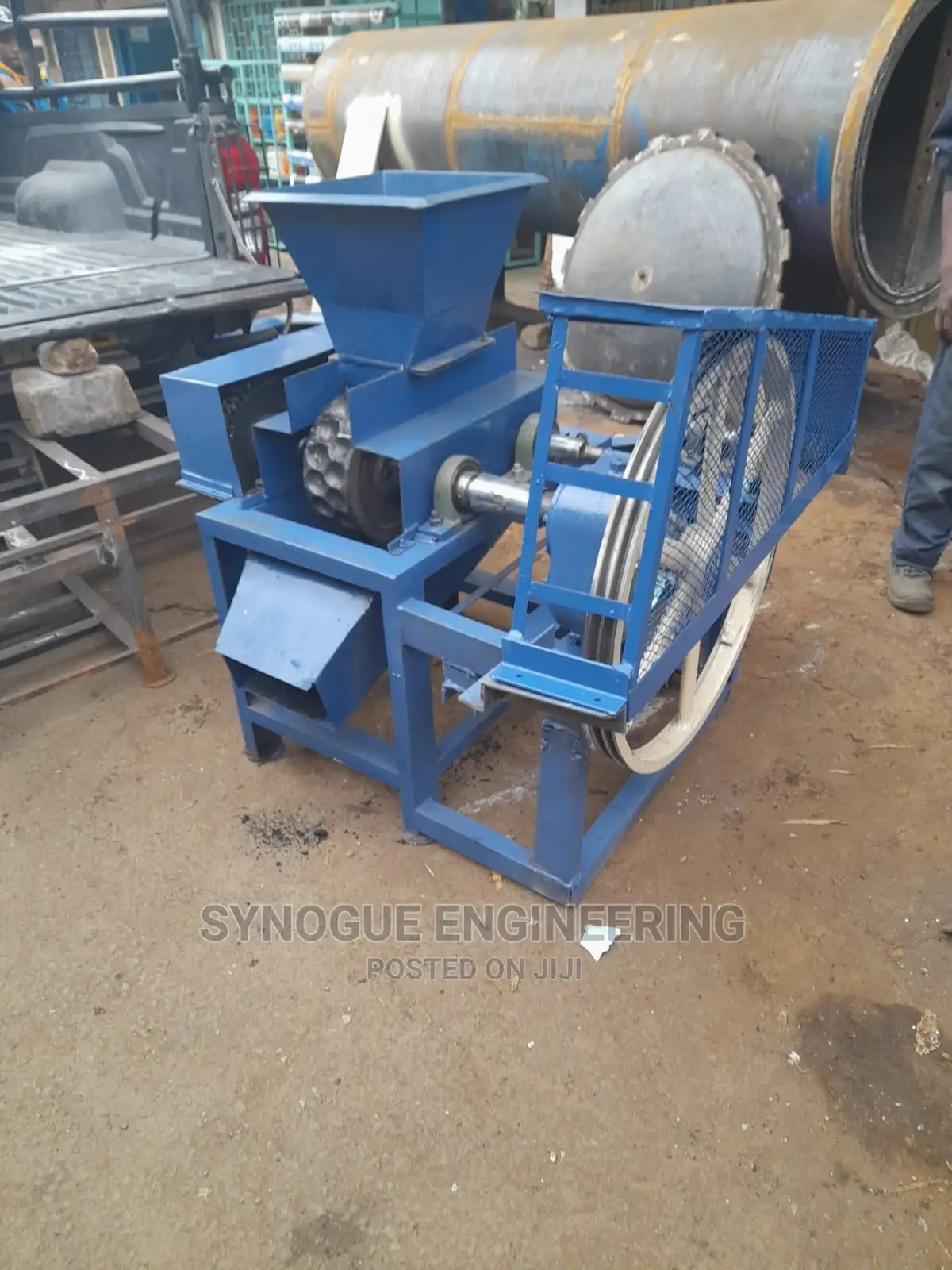 Roller Ball Press Pillow Shape Charcoal Briquette Machine