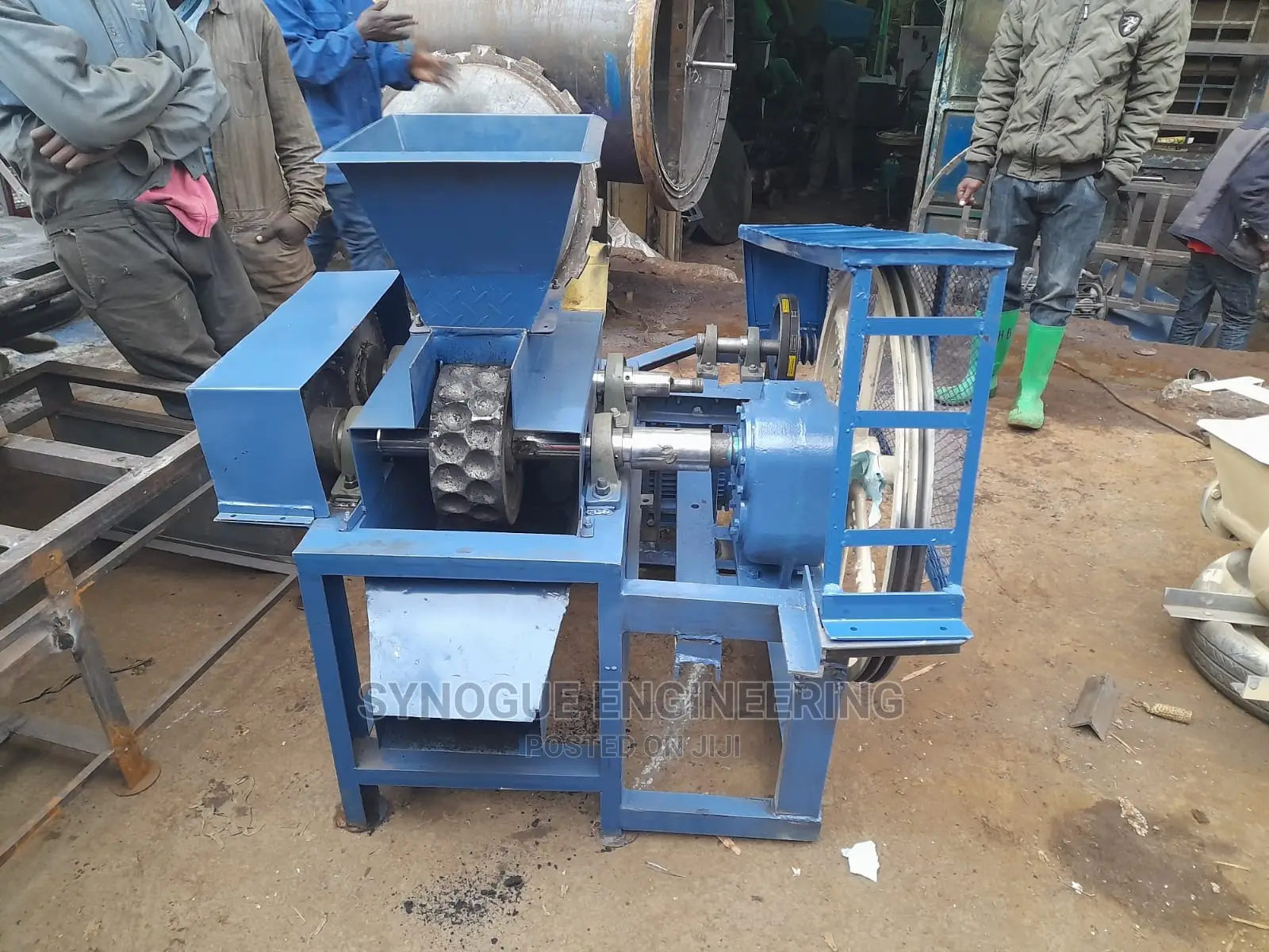 Roller Ball Press Pillow Shape Charcoal Briquette Machine