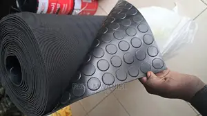 Round Studded Rubber Mats- Roll 1.2M×10M