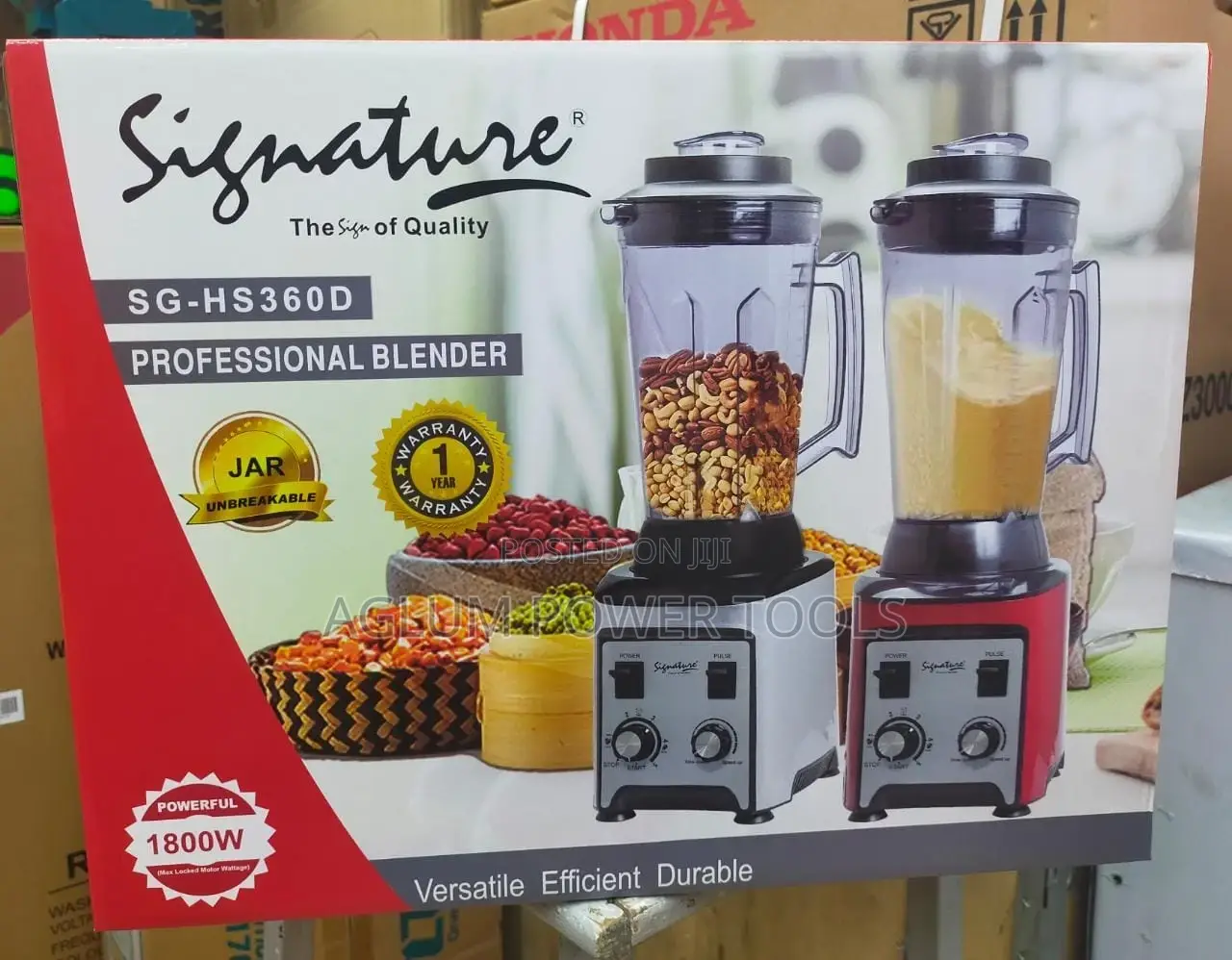 Signature Blender 1800W 4litres.