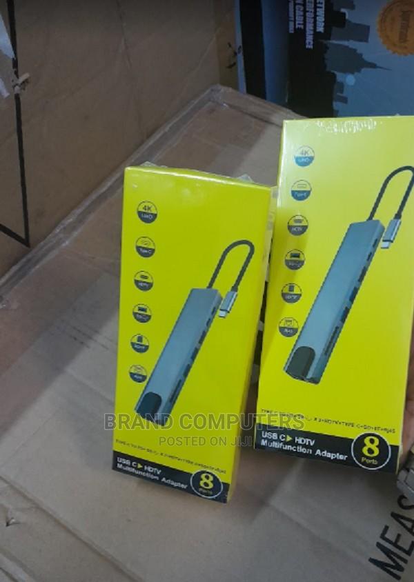 Mac Book Type-C to HDMI 8 in 1 Multi Function Adapter - main view