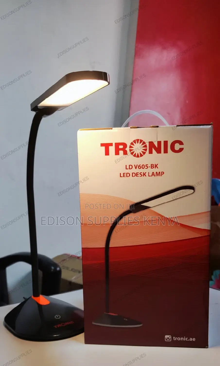 Tronic Study Lamp Black LED Desk Lamp Reading Lamp PREMIUM