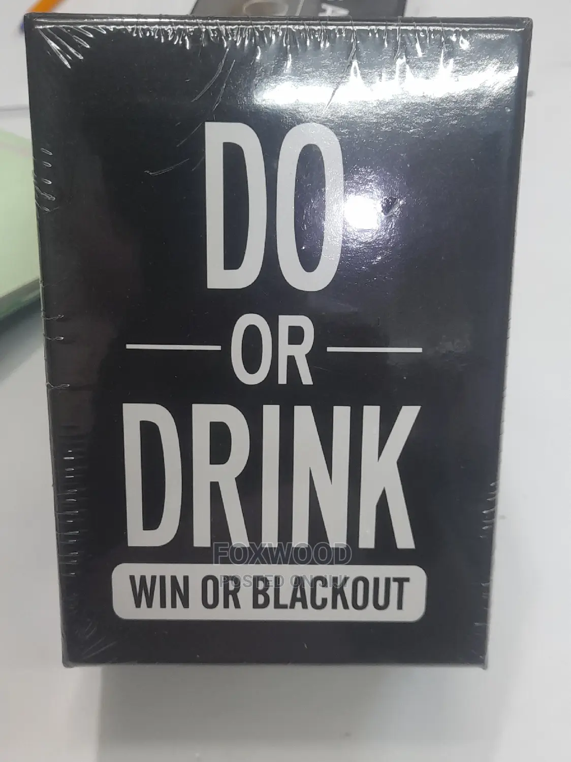 Do or Drink Game Card Win or Blackout Game for Adult