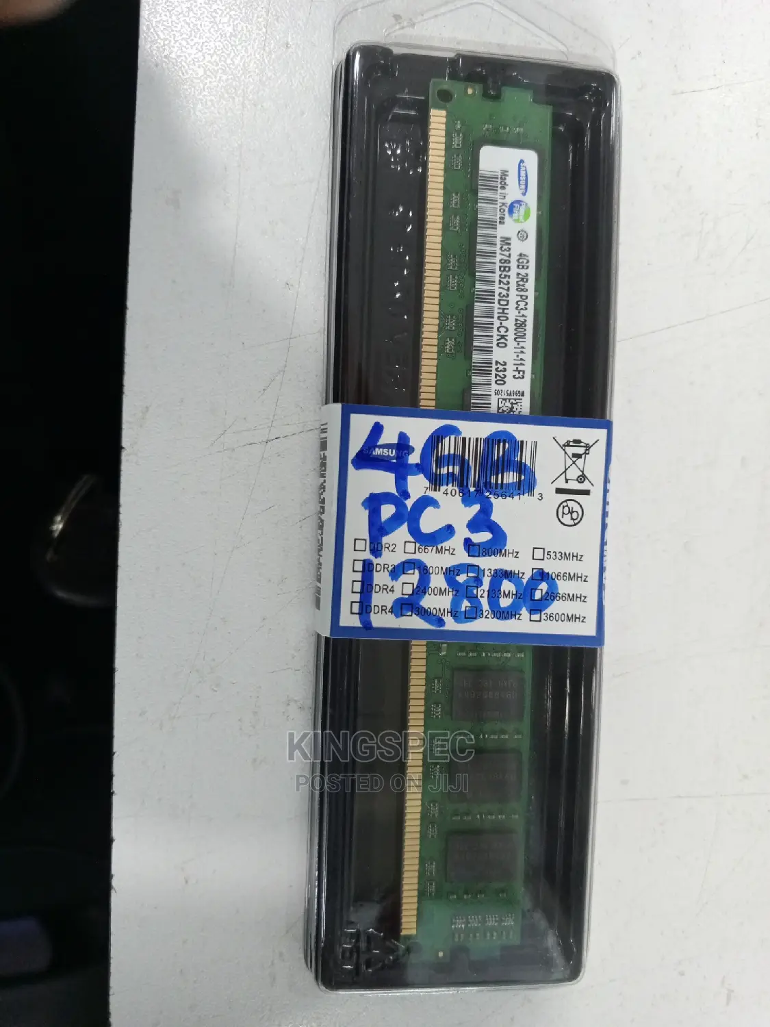 Desktop Memory 4gb Ddr3 -12800mhz