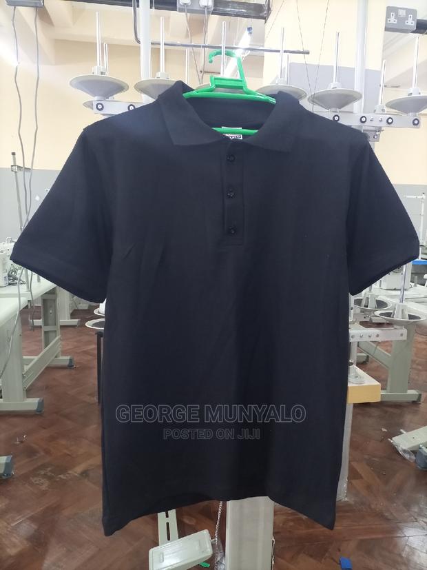 Plain Cotton Polo Shirts - thumbnail 2