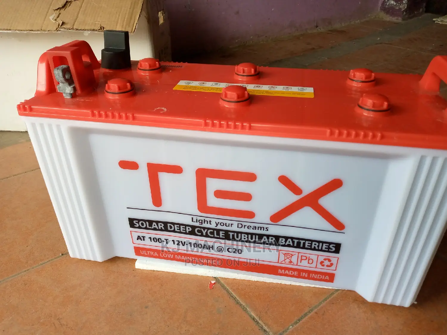 Tubular Battery 100AH