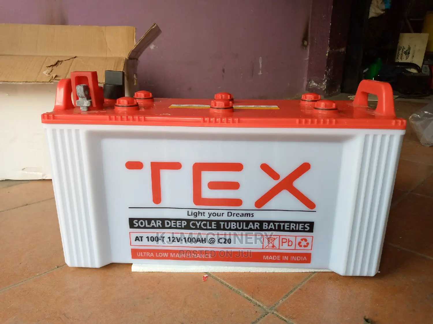 Tubular Battery 100AH