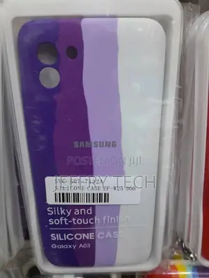 Rainbow Strip Back Cover for Samsung Galaxy A03