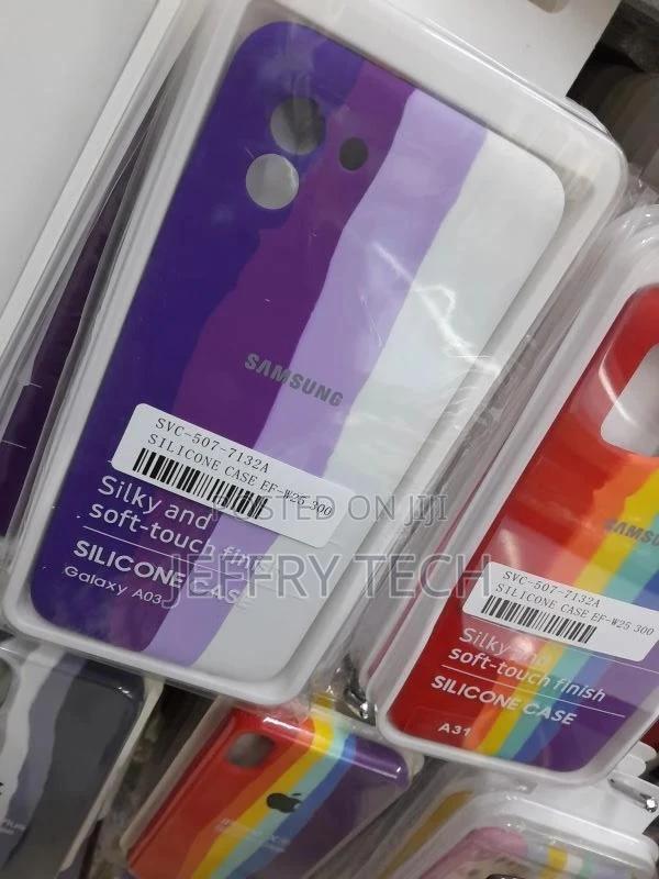 Rainbow Strip Back Cover for Samsung Galaxy A03 - thumbnail 3