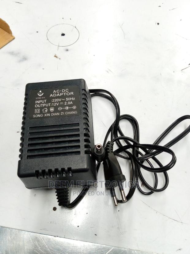 Adaptor Size 12v 2.0A