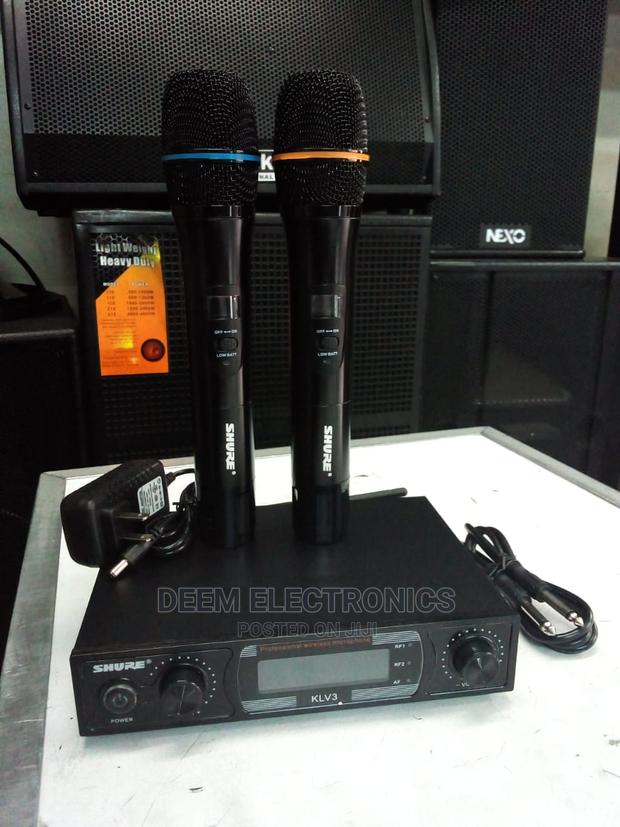Shure Wireless Double Mics Klv3 - main view