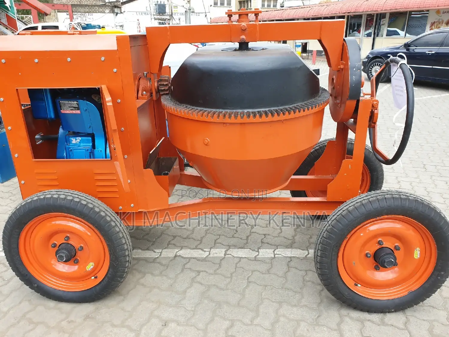 Heavy-duty 500l Concrete Mixer – Built For Tough Construction Work!