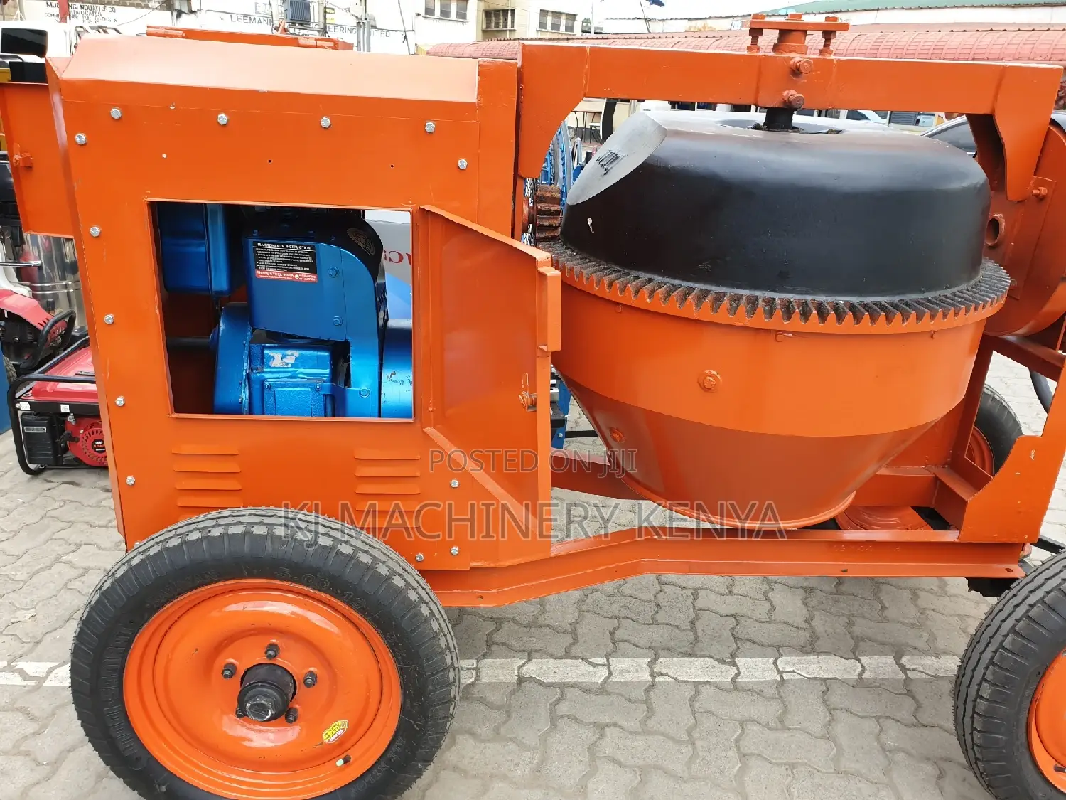 Heavy-duty 500l Concrete Mixer – Built For Tough Construction Work!
