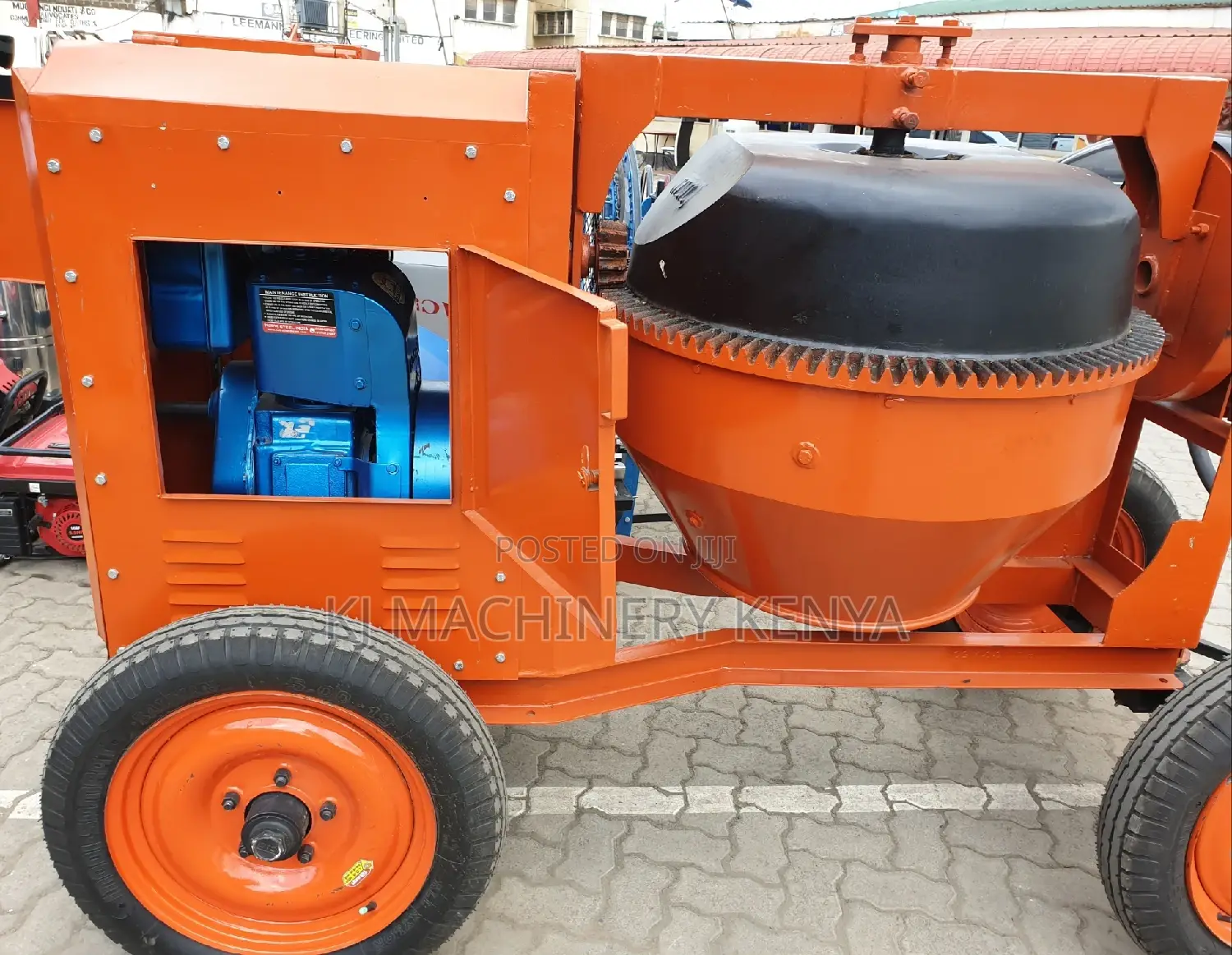 Heavy-duty 500l Concrete Mixer – Built For Tough Construction Work!