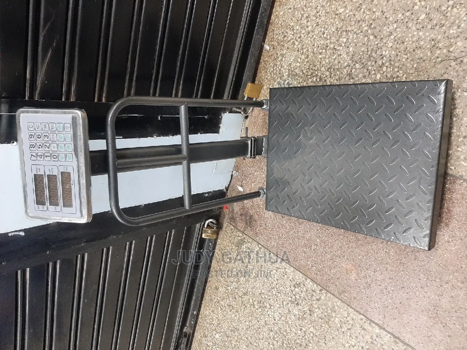 Platform Scale 300kg Plus Gurd