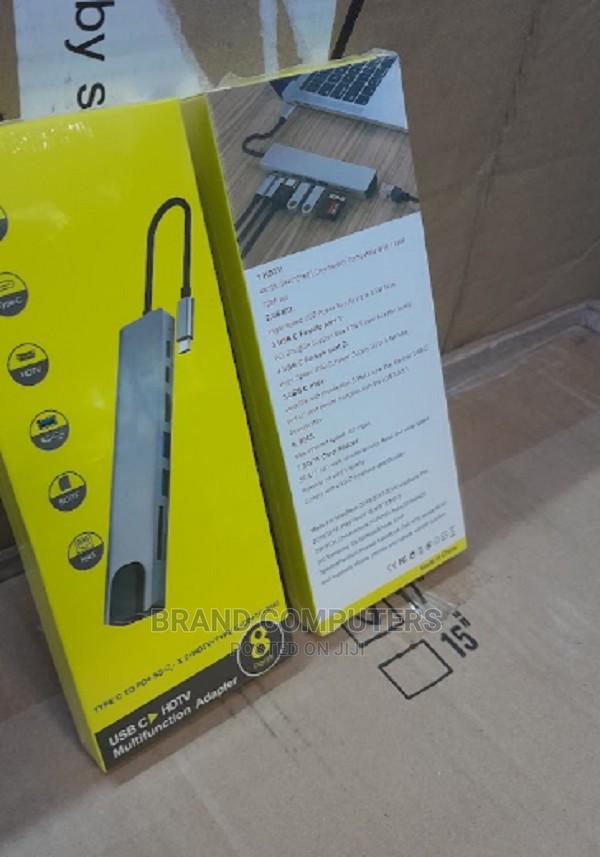 USB Type C to HDMI,USB Multi Function 8 in 1 Adapter