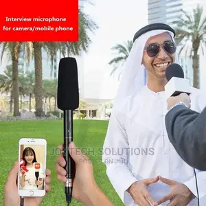 Interview Microphone for Camera Phone