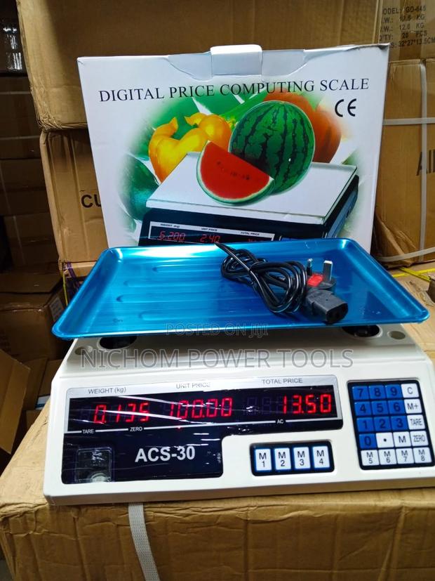 Digital Weighing Scale ACS 30 Armless - main view