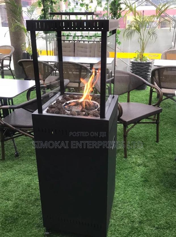 Outdoor Square Propane Patio Heater - main view