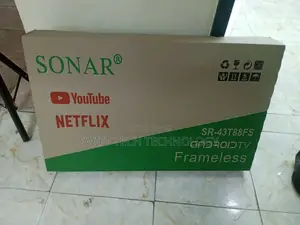 Sonar 43,43 Inches Smart Android Frameless Tv
