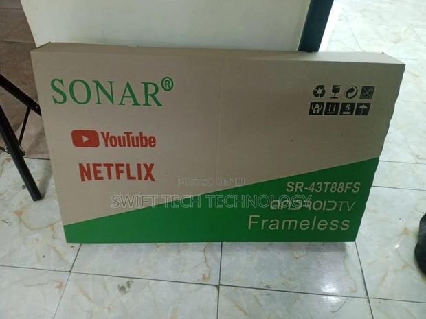 Sonar 43,43 Inches Smart Android Frameless Tv - thumbnail 3