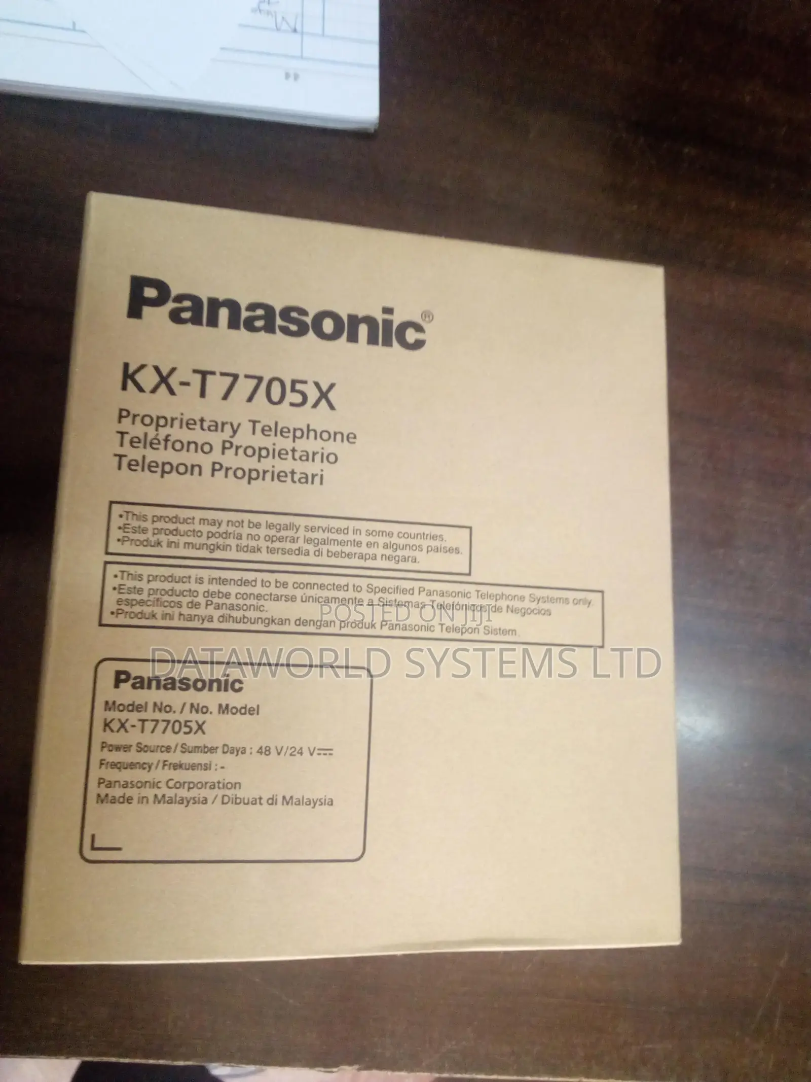 Panasonic KX-T7705 With LCD Single Line Phone