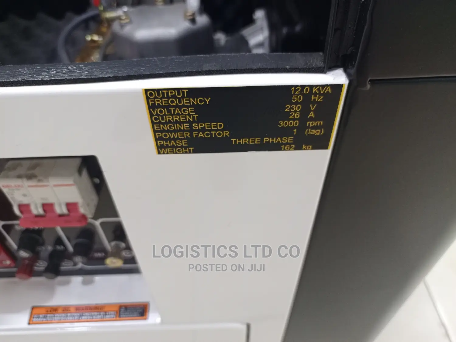 Pacwell 12kva Diesel Silent Generator 3phase +Free ATS
