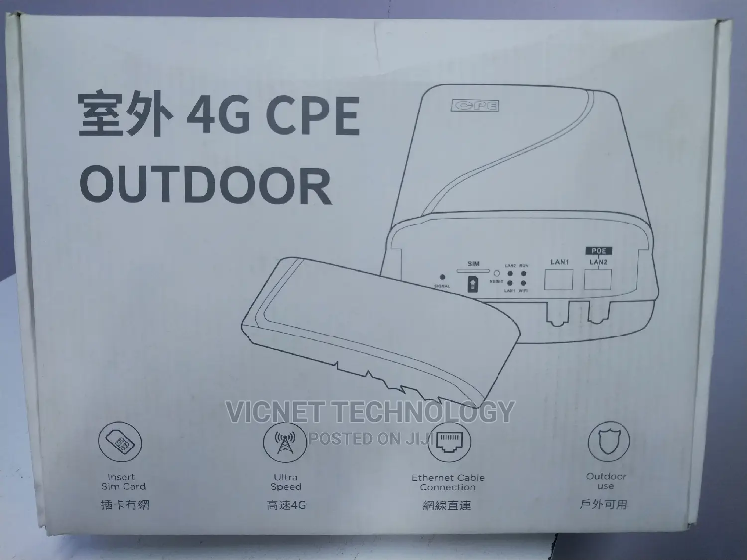 Outdoor 4G Simcard Router