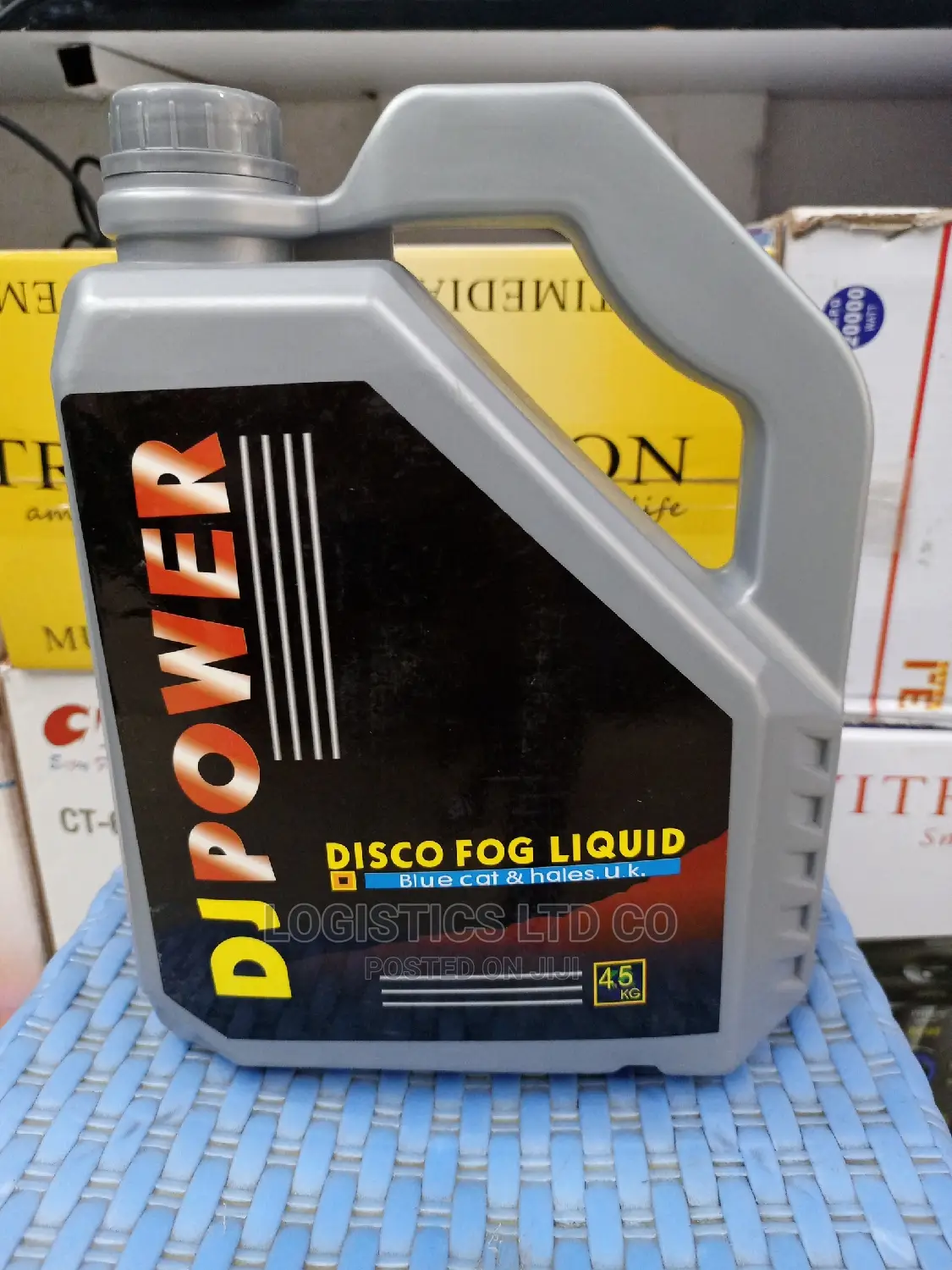 Dj Power Disco Fog Liquid Blue Cat Hales U.K