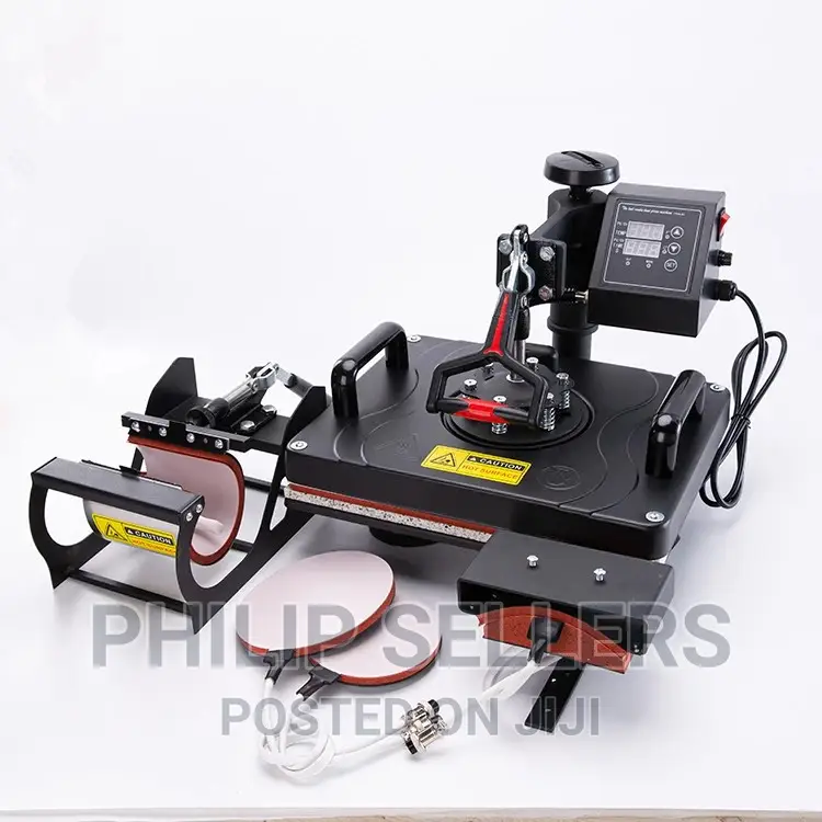 8 in 1 Combo Heat Press Machine Sublimation Printer 2D Therm
