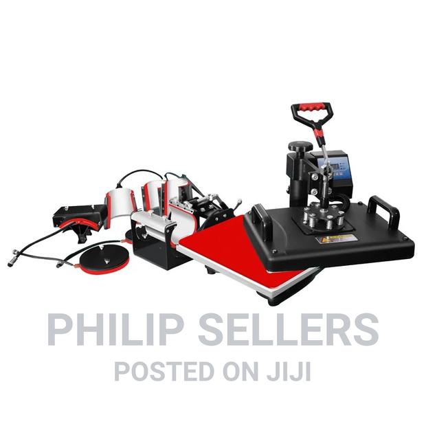 8 in 1 Combo Heat Press Machine Sublimation Printer 2D Therm - thumbnail 3