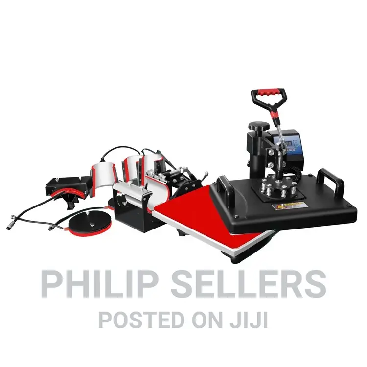 8 in 1 Combo Heat Press Machine Sublimation Printer 2D Therm