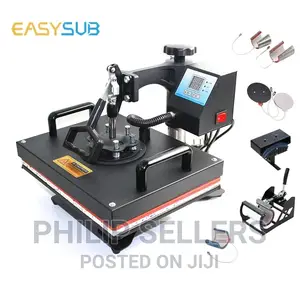 8 in 1 Combo Heat Press Machine Sublimation Printer 2D Therm